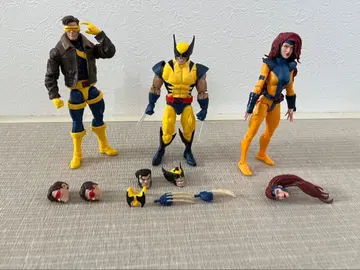 아메리칸 코믹스 피규어 세트 사이클롭스 울버린 진 그레이