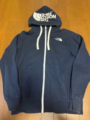 THE NORTH FACE 네이비 집업 후드티