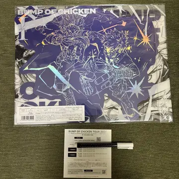 BUMP OF CHICKEN 클리어 포스터 히로아카 시리얼 넘버 포함