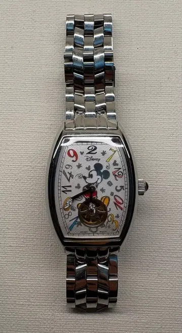 [ 가격 인하 ] [ 새상품급 ] Disney 미키마우스 자동 손목시계