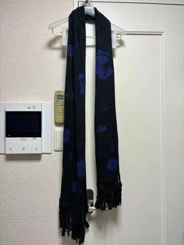 lad musician 리버서블 머플러 로즈 패턴 플라워 꽃무늬