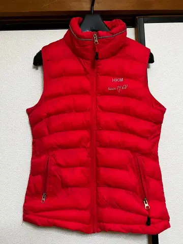 HKM 레드 승마용 베스트