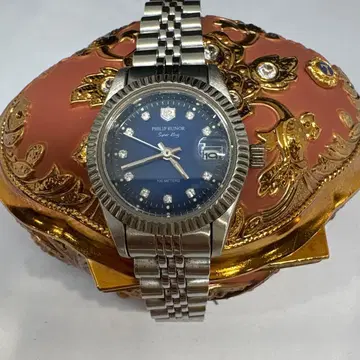 PHILIP RINOR 손목시계 P4001 작동 미확인