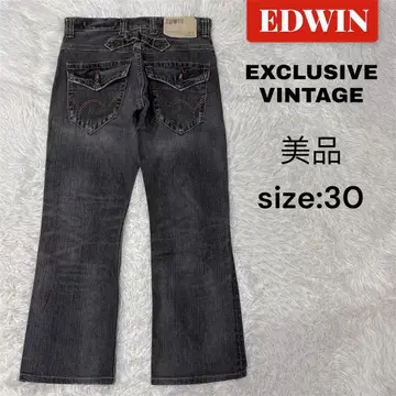 EDWIN EXCLUSIVE VINTAGE 데님 W30 새상품급 플레어