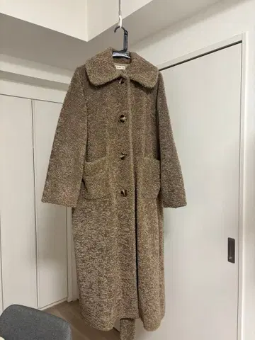 Sea Room lynn 롱 코트 보아 코트