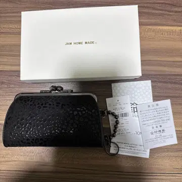 잼홈메이드 지갑 레오파드 무늬 새상품