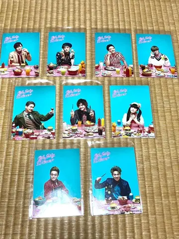 오 마이 다이너 브로마이드 풀세트