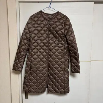 UNIQLO 브라운 XL 울트라 라이트 다운