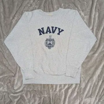 90s US NAVY 맨투맨 USA제 리버스 위브