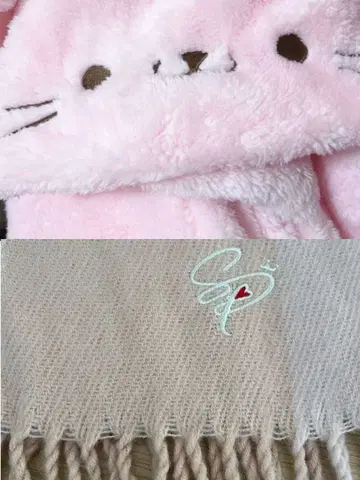 스토푸리 머플러 세트/사토미군 머플러/ 사토미군 굿즈/애니멀 머플러