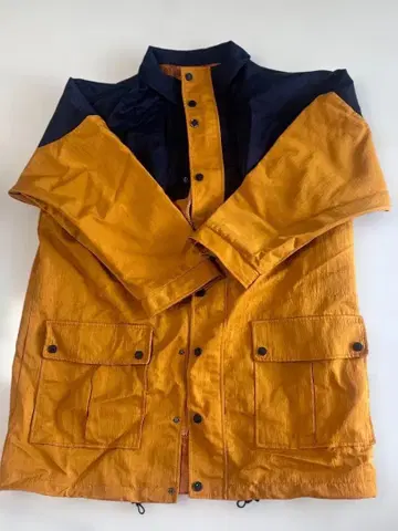 오렌지/네이비 커버올