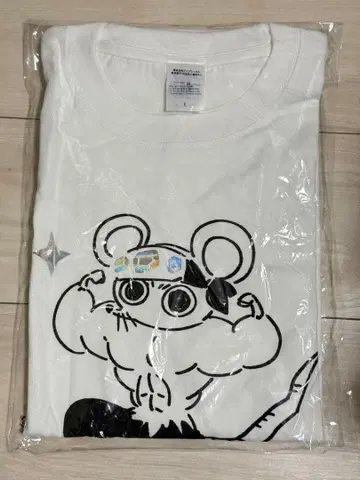 귀멸의 칼날 전 집중전 셔츠 무키무키 쥐 L 사이즈 새상품
