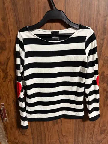 Milk 스트라이프 긴팔 T셔츠