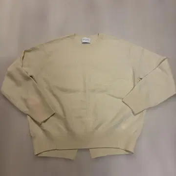 [ 새상품급 ] UNITED ARROWS 베이지 크루넥 스웨터