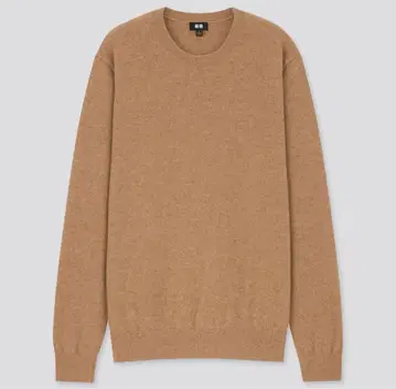 [ 새상품급 ] 유니클로 캐시미어 크루넥 스웨터 남성용 M