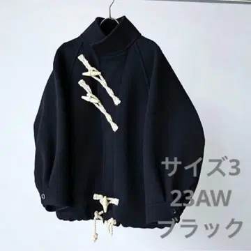 HYKE DOUBL FACE DUFFLE JACKET 하이크 23AW