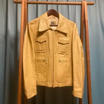 WILLIAM BARRY 가죽 자켓