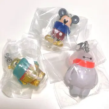 디즈니 가챠 메지루시 액세서리 Winter 3종 세트