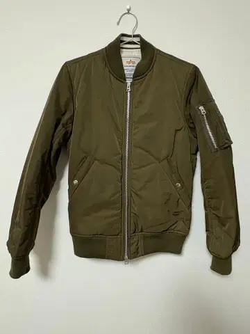 에디피스 EDIFICE 별주 알파 MA-1 자켓 밀리터리