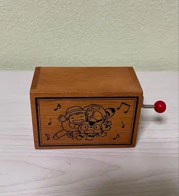 메이와 고양이 버스 이웃집 토토로 수동 오르골