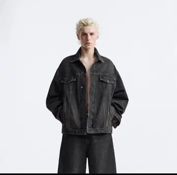 ZARA 오버 사이즈 데님 자켓 Limited Edition