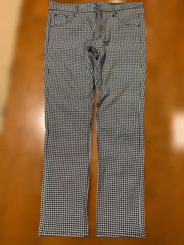 남성용 골프 팬츠 치도리 패턴 L 사이즈