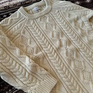 TODAYFUL 케이블 니트 스웨터 38 아이보리