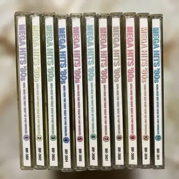 CD MEGA HITS '80s 11장 세트