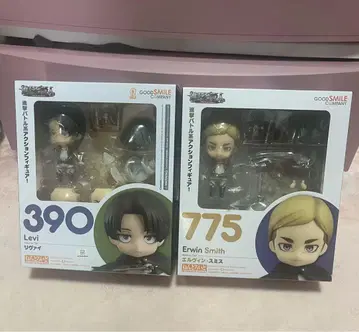 진격의 거인 넨도로이드 리바이 아커만 엘빈 스미스