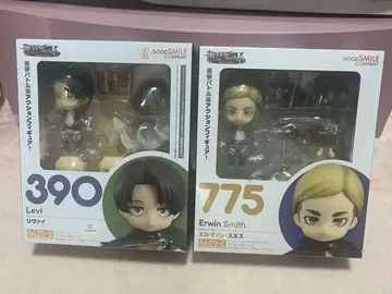 진격의 거인 넨도로이드 리바이 아커만 엘빈 스미스