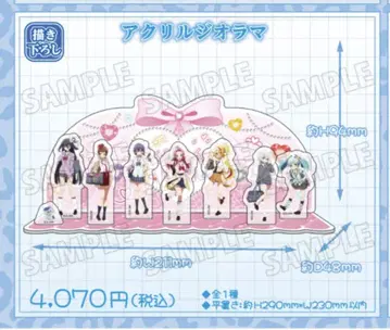 좀비랜드 사가 신주쿠 마루이 헤이세이 갸루 아크릴 디오라마