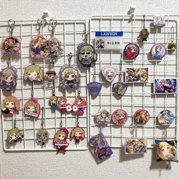 이치가야 아리사 키링 캔뱃지 세트