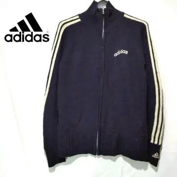 새상품급 레어 adidas 울 집업 가디건 저지