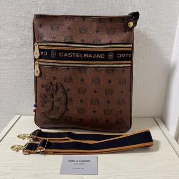 [ 라지 사이즈 ] [ 새상품급 ] 까스텔바작 플라주 숄더백