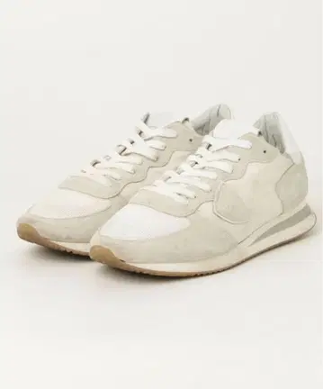 [ PHILIPPE MODEL ] 로우컷 스니커즈 42 화이트 남성용