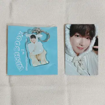 NCT WISH FC 아크릴 키링 트레이딩 카드 사쿠야