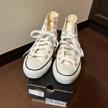 컨버스 올스타 화이트 22.5cm