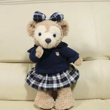 셰리 메이 코스튬 후드티 세트 네이비 네이비 체크