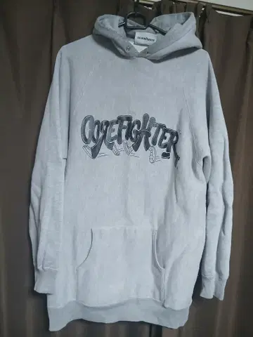 코어 파이터 그레이 후드티 사이즈 L