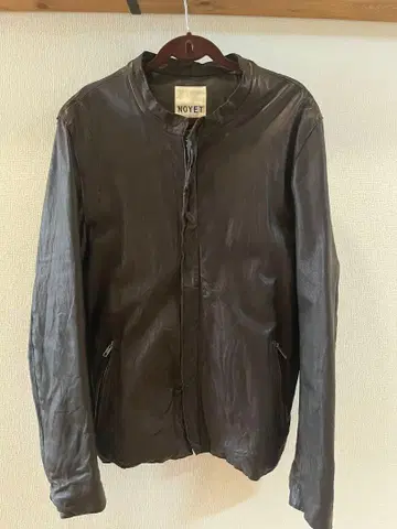 NOYET 싱글 라이더스 자켓 블랙