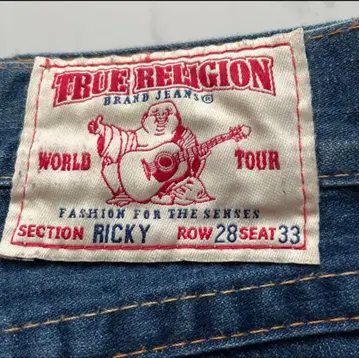 TRUE RELIGION RICKY 데님 28