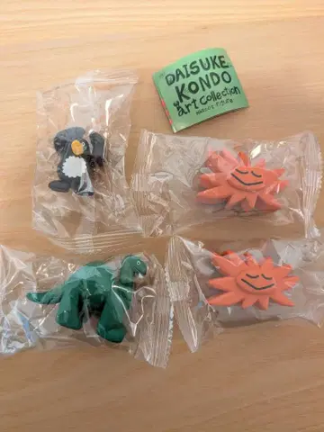 DAISUKE KONDO 아트 컬렉션 마스코트 4개 세트