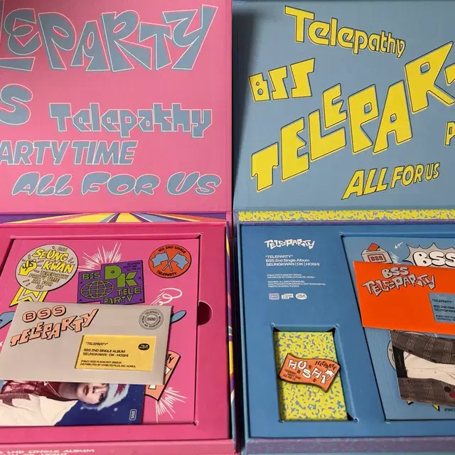 세븐틴 부석순 텔레파티 앨범&팔로우어게인트레카 포카