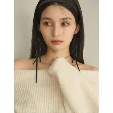 [새상품] 리본 프린지 머리띠