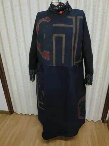 인반텐 오버롤 스커트