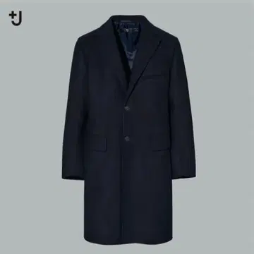 유니클로 질 샌더 체스터 코트 네이비 UNIQLO +J 남성용 S