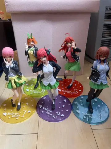 5등분의 신부 Coreful 코어풀 피규어 5종 세트 초기ver