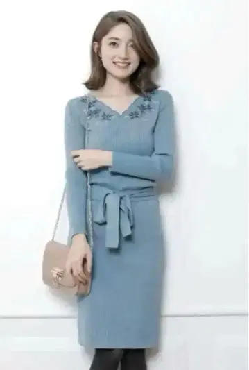 저스길리티 리브 니트 원피스 아푸와이저 리셰 마이 스트라다