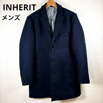INHERIT 인헤릿 체스터 코트 네이비 고급 805