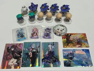 원신 피규어 키링 카드 캔뱃지